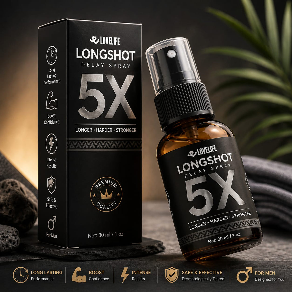 5X Long Shot Del..y Spray 💯  Genuine